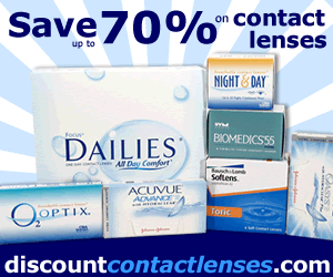 Free Shipping on Contact Lenses