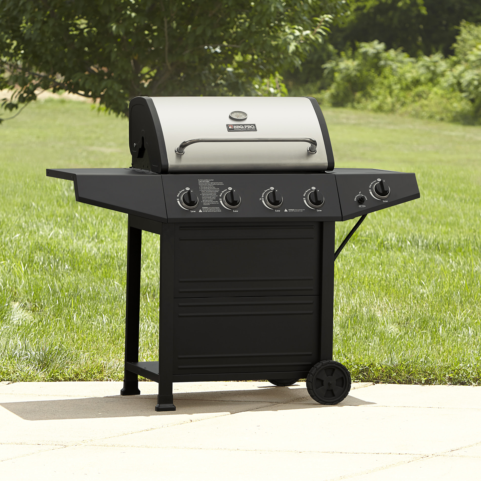 UPC 182995000910 - BBQ Pro 4 Burner Gas Grill with ...