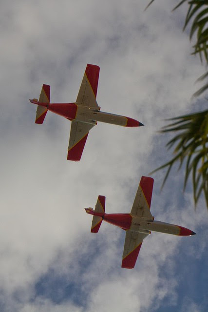 Aviones militares C-101 -AVIOJET de San Javier