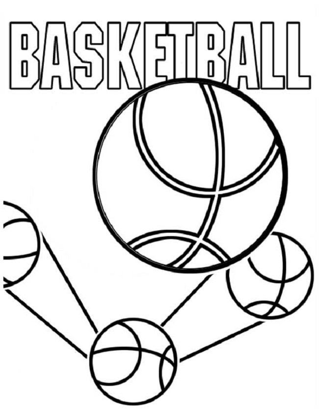 Download Free Coloring Page Basketball - 332+ Amazing SVG File for Cricut, Silhouette and Other Machine