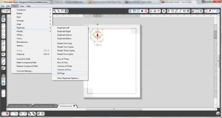 How to Make Adhesive Labels on Your Silhouette Using Print & Cut