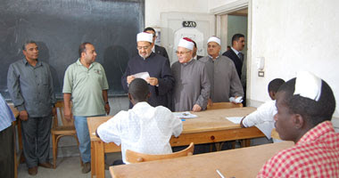 شيخ الأزهر يتفقد أحد المعاهد الأزهرية 