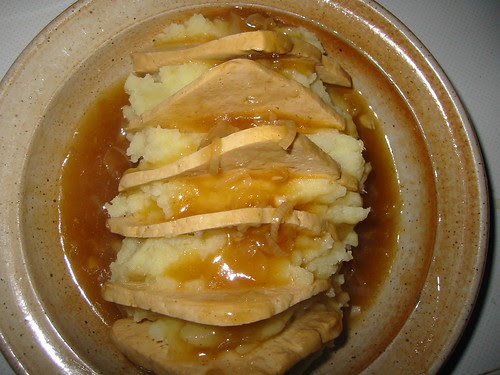 mash and gravy