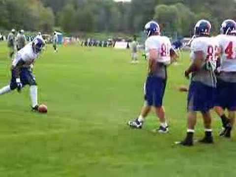 Jeremy Shockey. Giants training camp Albany,NY 7/31/2006
