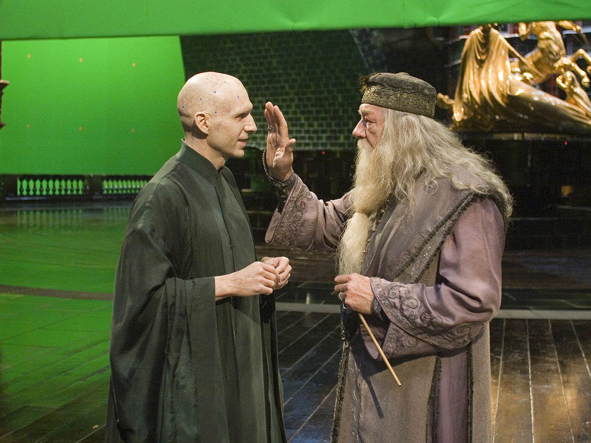 Ralph Fiennes And Michael Gambon Moviesinthemaking