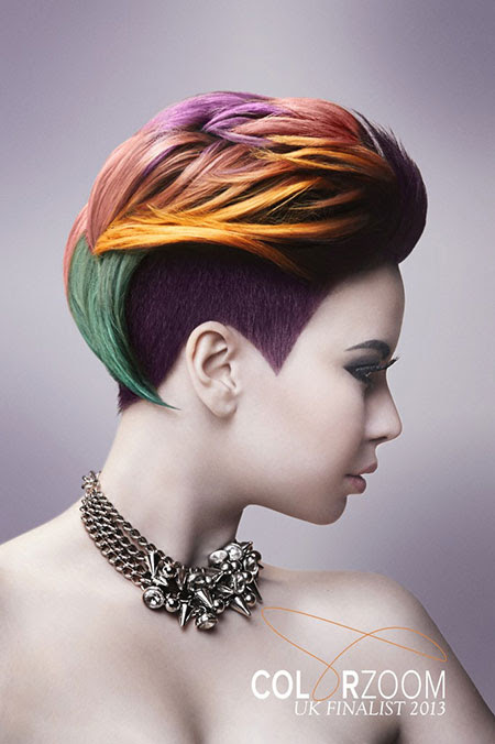 Stylish Colors For Short Hair Pretty Designs