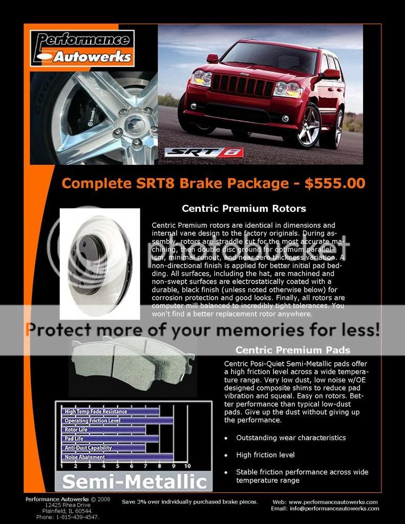 Jeep SRT8 - Brake Package