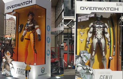 パリとハリウッド 韓国に オーバーウォッチ トレーサー ファラ ゲンジの巨大フィギュアが登場 クオリティ高すぎｗｗｗｗ はちま起稿