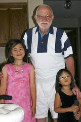 Papa with Granddaughters
