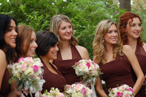 Picture of Wedding Hairstyles For Bridesmaids With Short Hair 