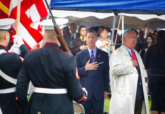 Post office dedicated to fallen Marine