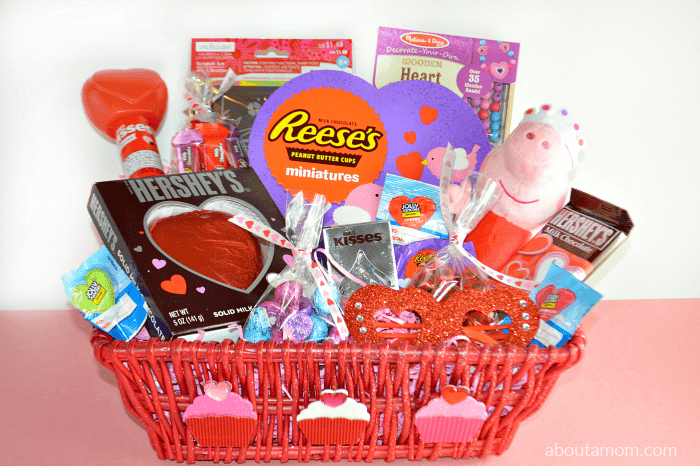 Valentine's Day Basket Ideas for Kids - About A Mom