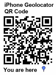 iPhone Geolocator QR Code