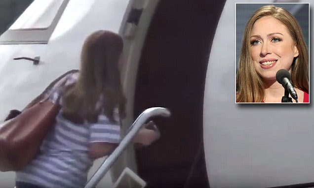 Chelsea Clinton takes private jet to event despite Hillary's 'carbon neutral' campaign