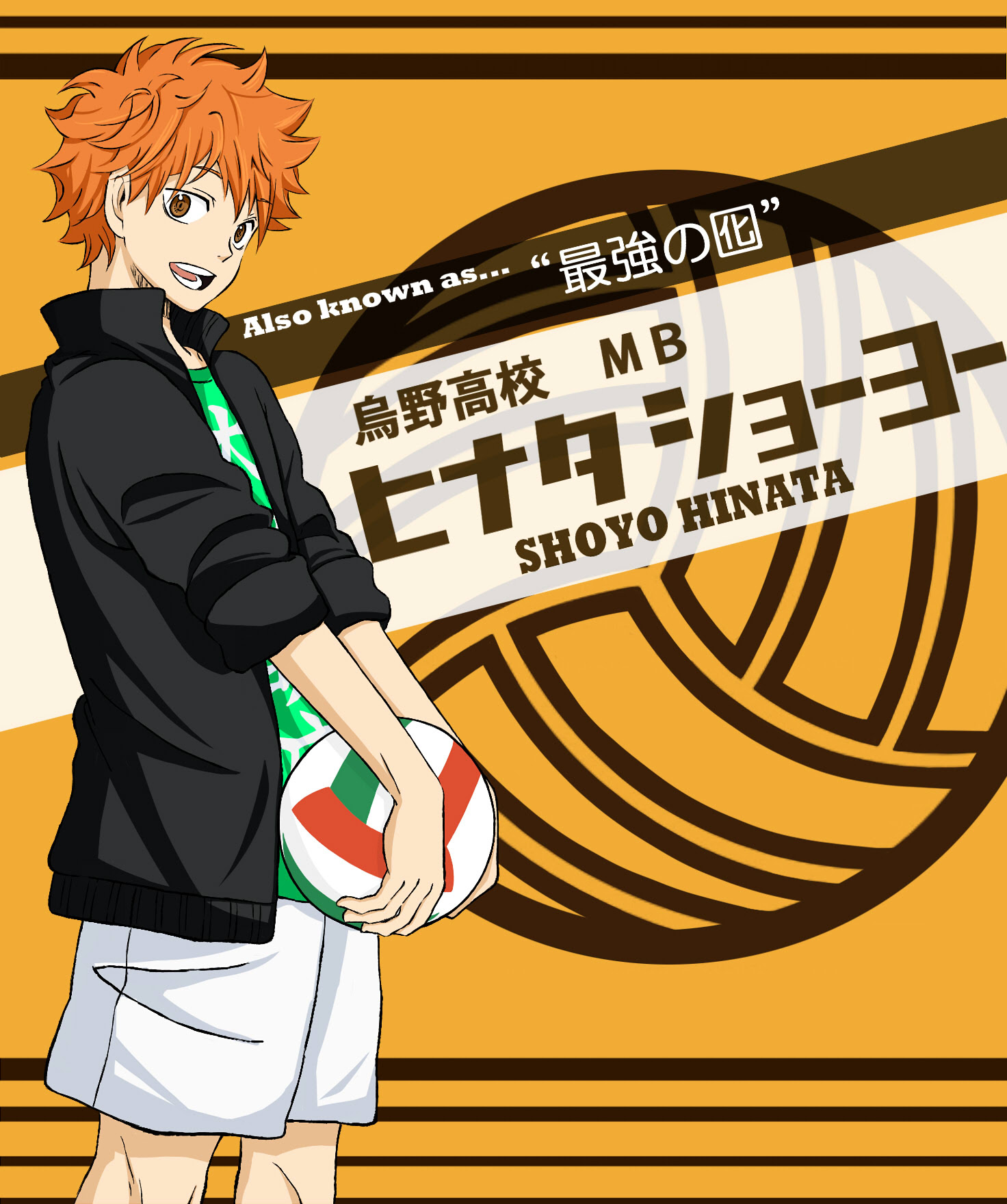 読書とジャンプ ハイキュー でカラーな日向くん