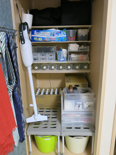 和室の半間の押入れに棚を設置 整理 途中 のんびりおうちいじり