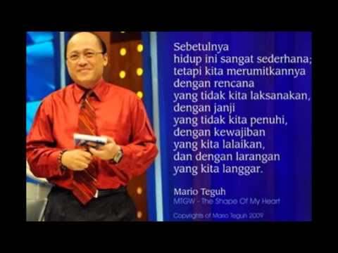  Kata Kata  Mutiara Bijak  Cinta dan Kehidupan  Mario  Teguh  