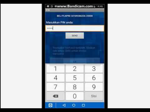 Video Cara Beli Pulsa Listrik Lewat Sms Banking Bri