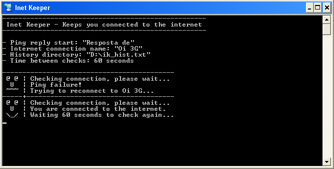 Inet Keeper screenshot
