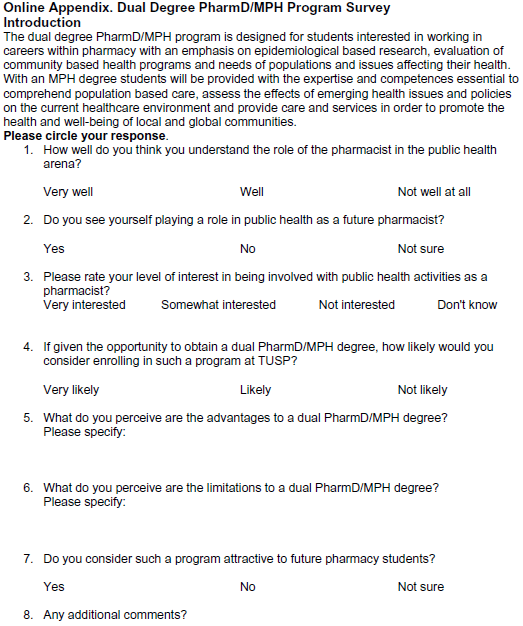 questionnaire system enrollment survey un de estudiantes los sobre de farmacia Perspectivas questionnaire system enrollment survey un de estudiantes los sobre de farmacia Perspectivas