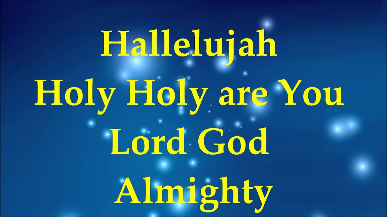 Hallelujah lyrics
