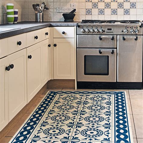 With an endless selection of colors and styles, peel and stick tiles can change the look of any space. Crearreda 19.7-in by 47.2-in Tile Carpet Vinyl Floor Runner