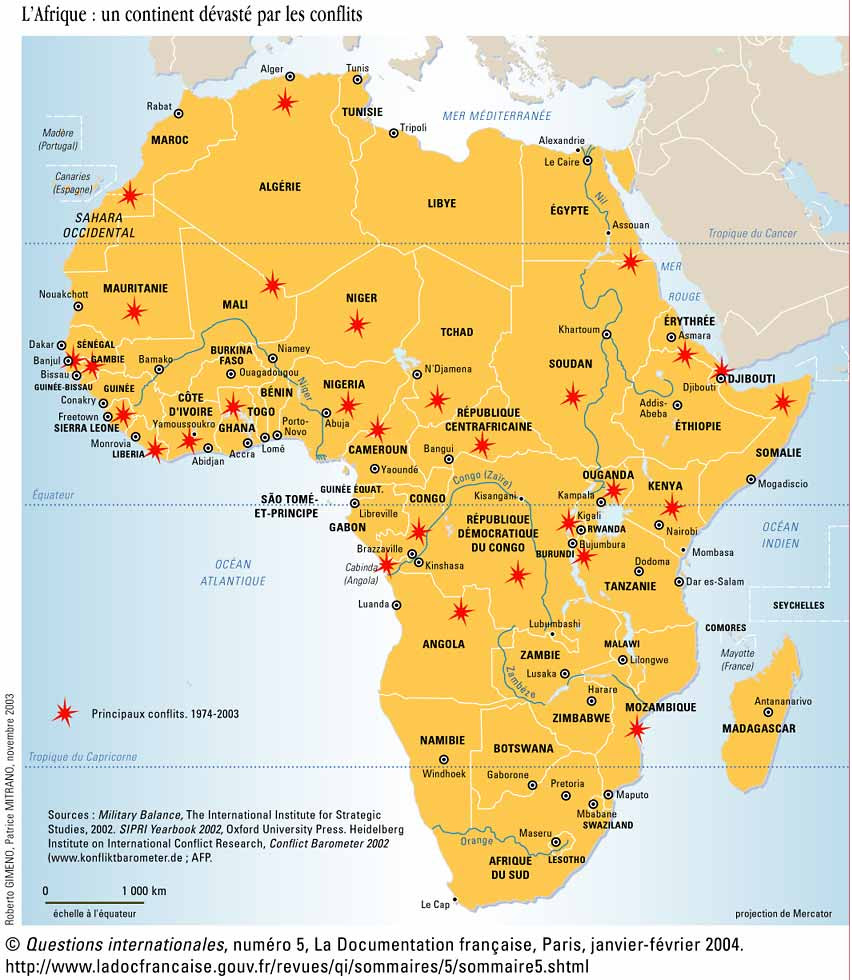 Congo Carte Afrique