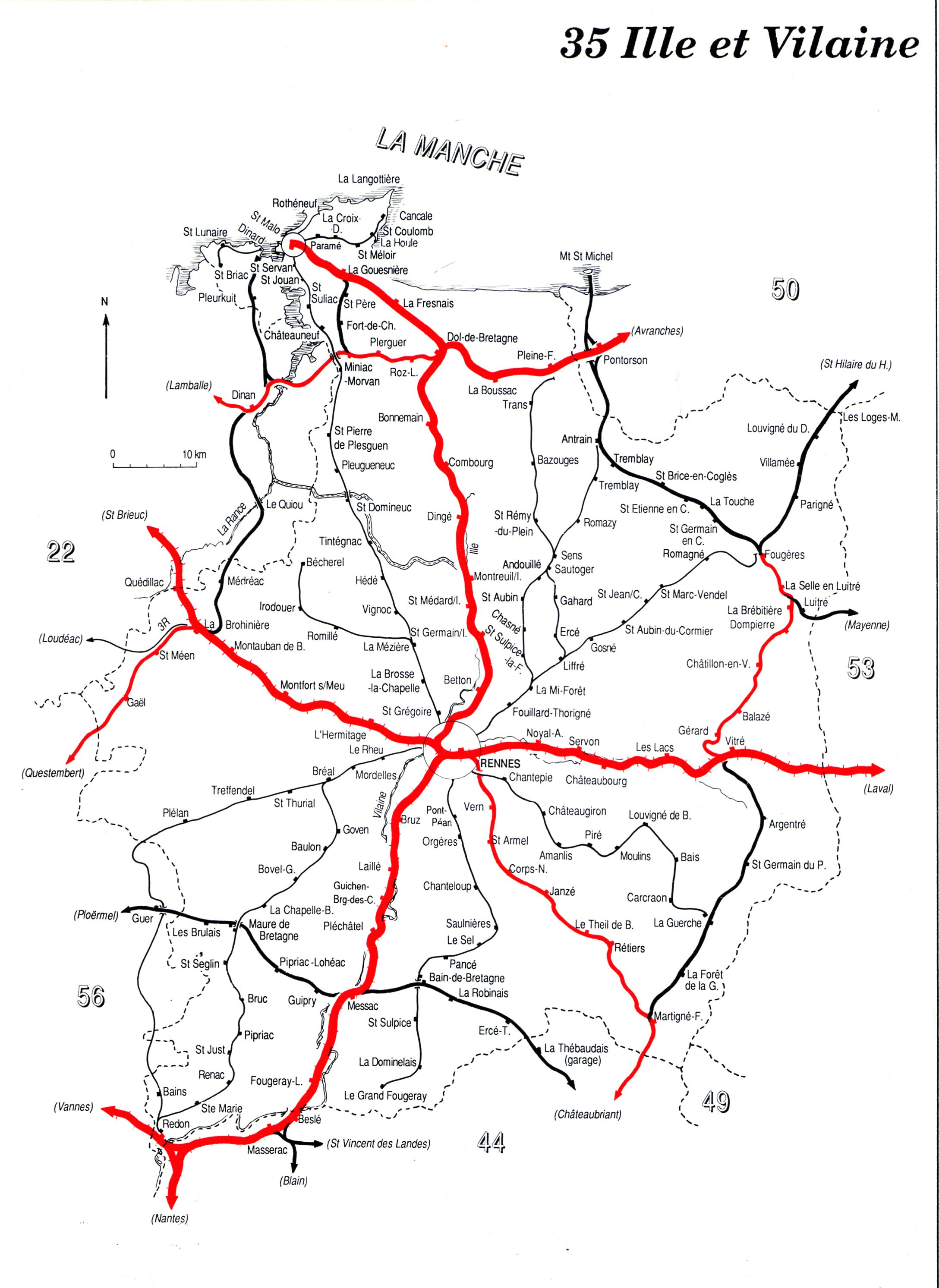 Les Cartes Departementales