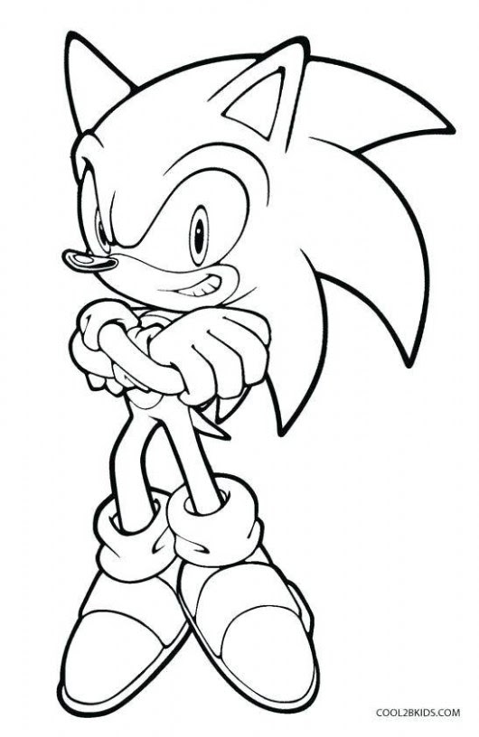Download Sonic Drawing Book | Free download on ClipArtMag