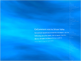 RSS Screensaver Screenshot