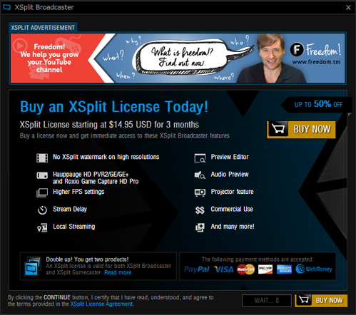 Xsplit Broadcaster 複数バージョン設定方法 Game Blog Dsouls