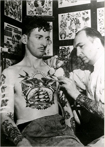 Sailors' tattoos also had magical associations.