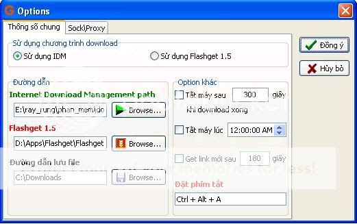 GetMF 0.04b - Tự động download link từ Mediafire