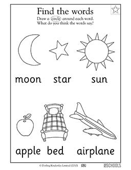 A toolkit for mastering key reading skills. kindergarten reading worksheets word lists and activities greatschools