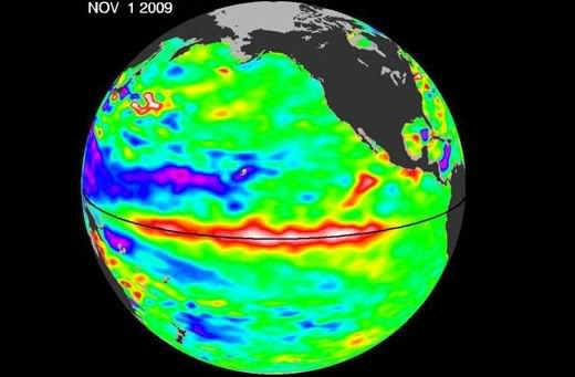 El NiÃ±o map