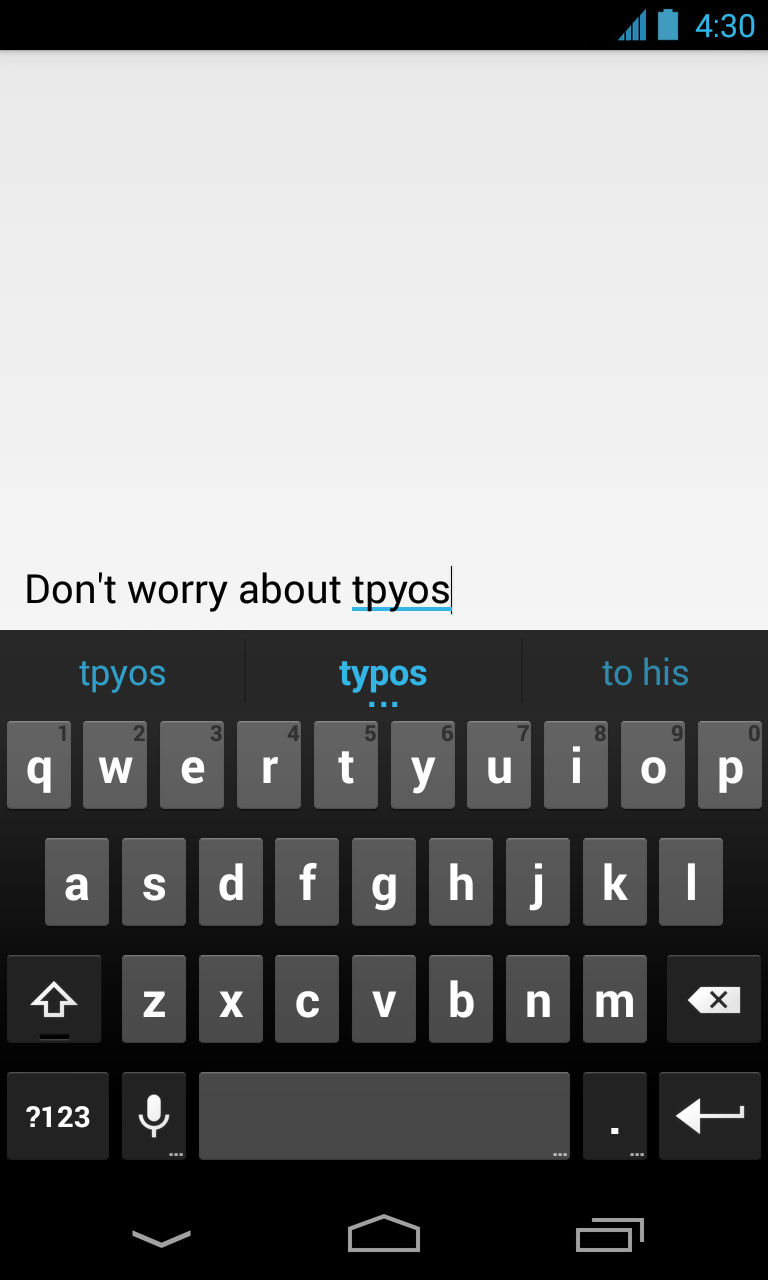 New App] Google Adds Stock Android Keyboard To Google Play For All 4 ...