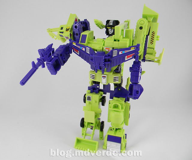 Transformers Devastator (Constructicons) - G1 Encore - modo combinado