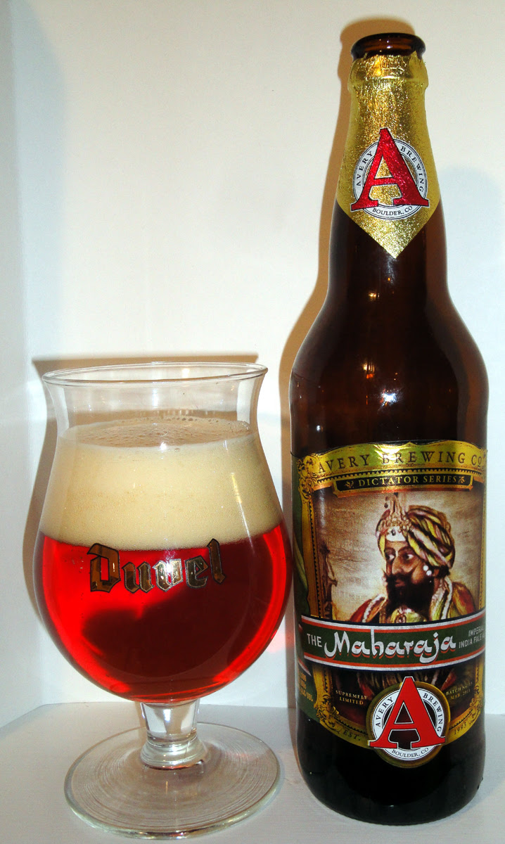 Beer #165 Avery Maharaja - Bon Beer Voyage