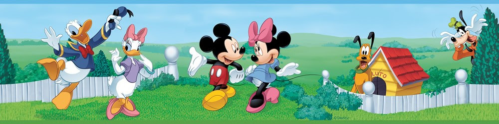 mickey mouse wallpaper border. Mickey Mouse Vinyl Wall Border Wallpaper Repositionable | eBay