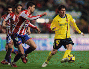 Sporting Gijon vs Barca Pictures, on 30/01/10