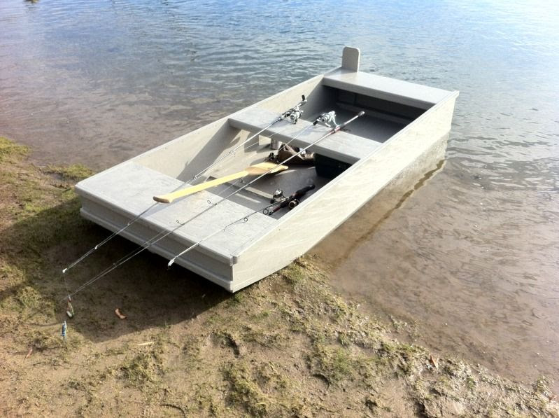 Homemade Plywood Jon Boat $40 plywood john boat - survivalist forum