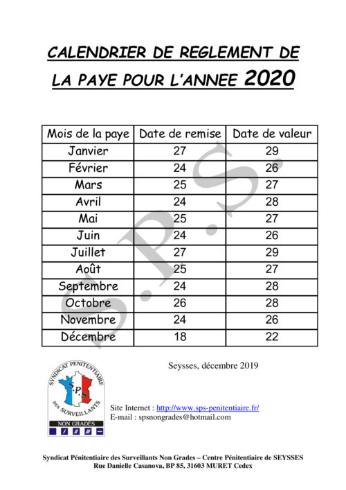 Calendrier Paie Aphp 2022