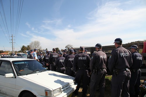 Fullerton Cove Blockade Against CSG
