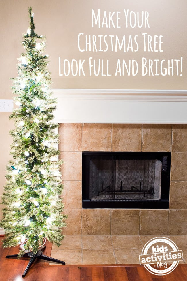 How to Make Your Christmas Tree Look Fuller