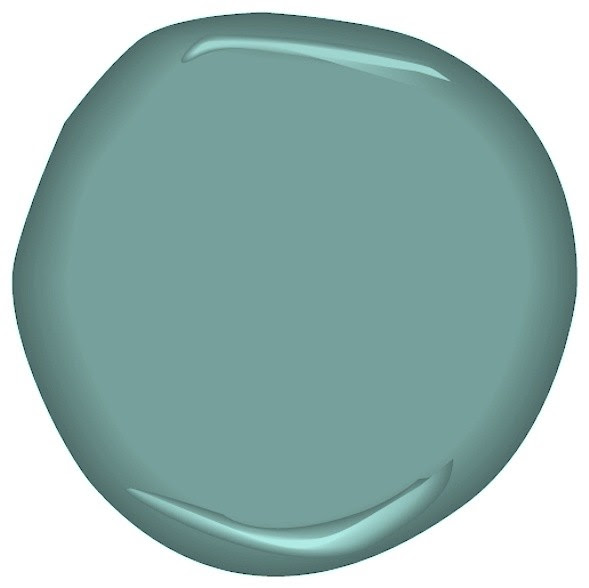 This blue-green color is a versatile classic for walls, furniture ...