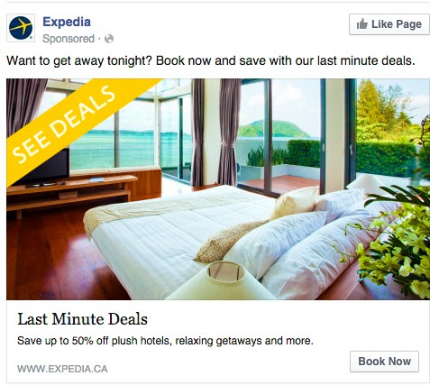 expedia advertisement