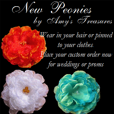organza peonies from amystreasures on etsy