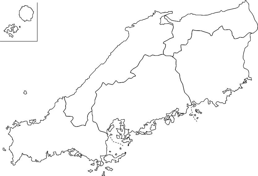 부산eju전문 Jt일본어학원 11 県別地図と特徴 ４ 中国 岡山 広島 山口 島根 鳥取 네이버 블로그