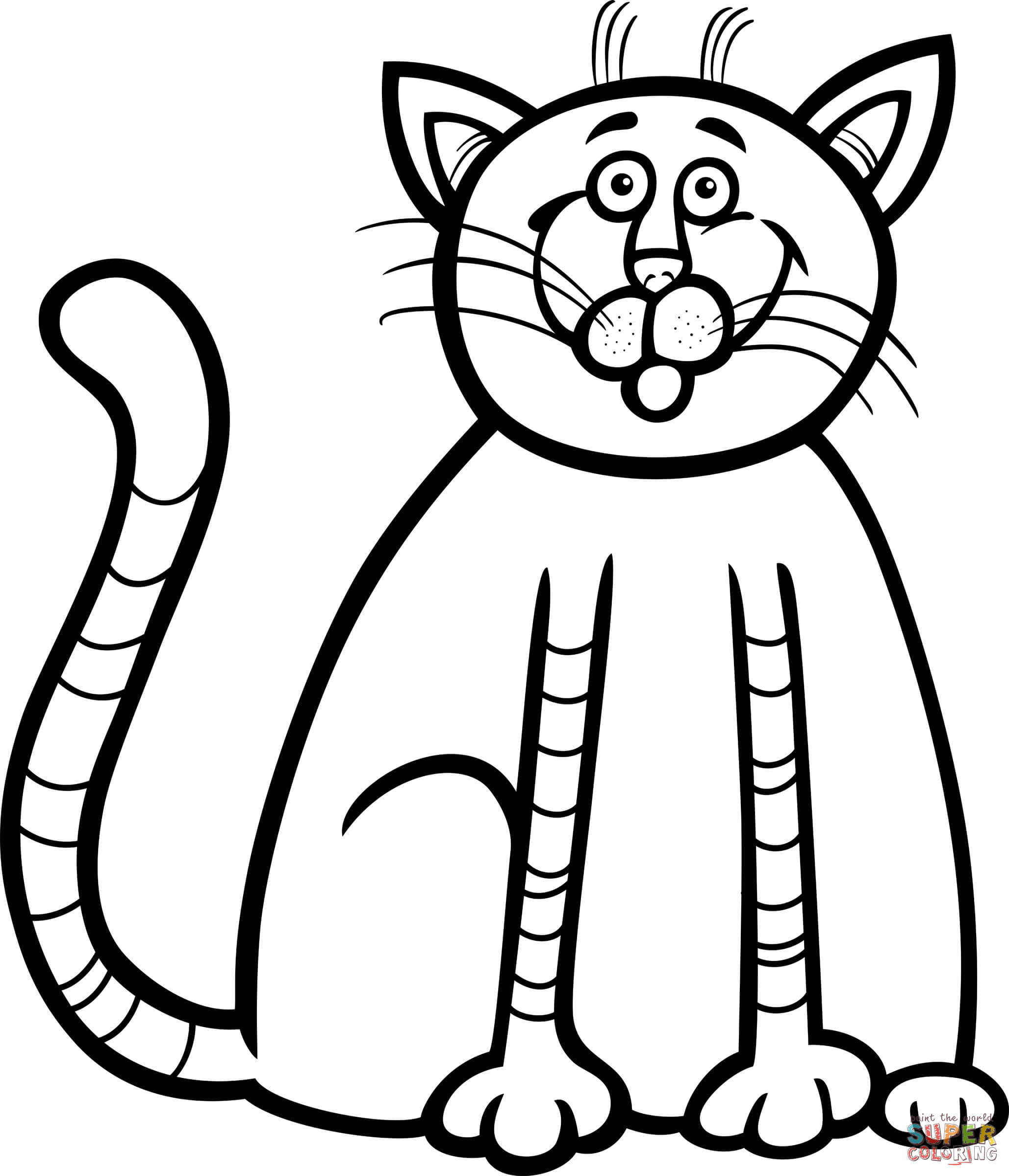 Baby Kitten Coloring Pages at GetColorings.com | Free ...