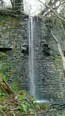 Picture of a waterfall in Wales